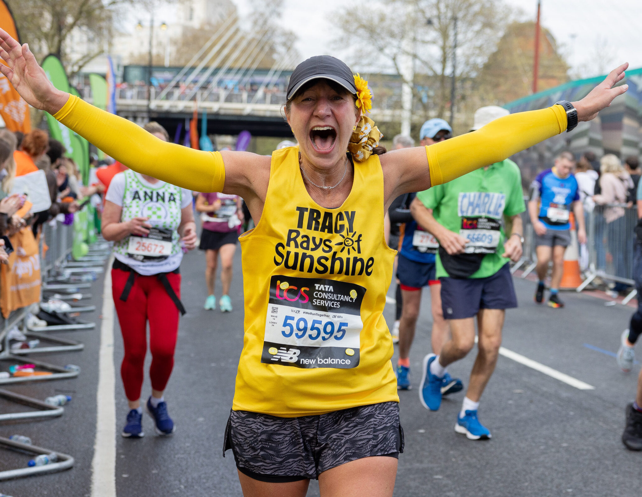 Team Sunshine London Marathon 2023 runners raise a massive £156k to help grant more magical wishes for seriously ill children