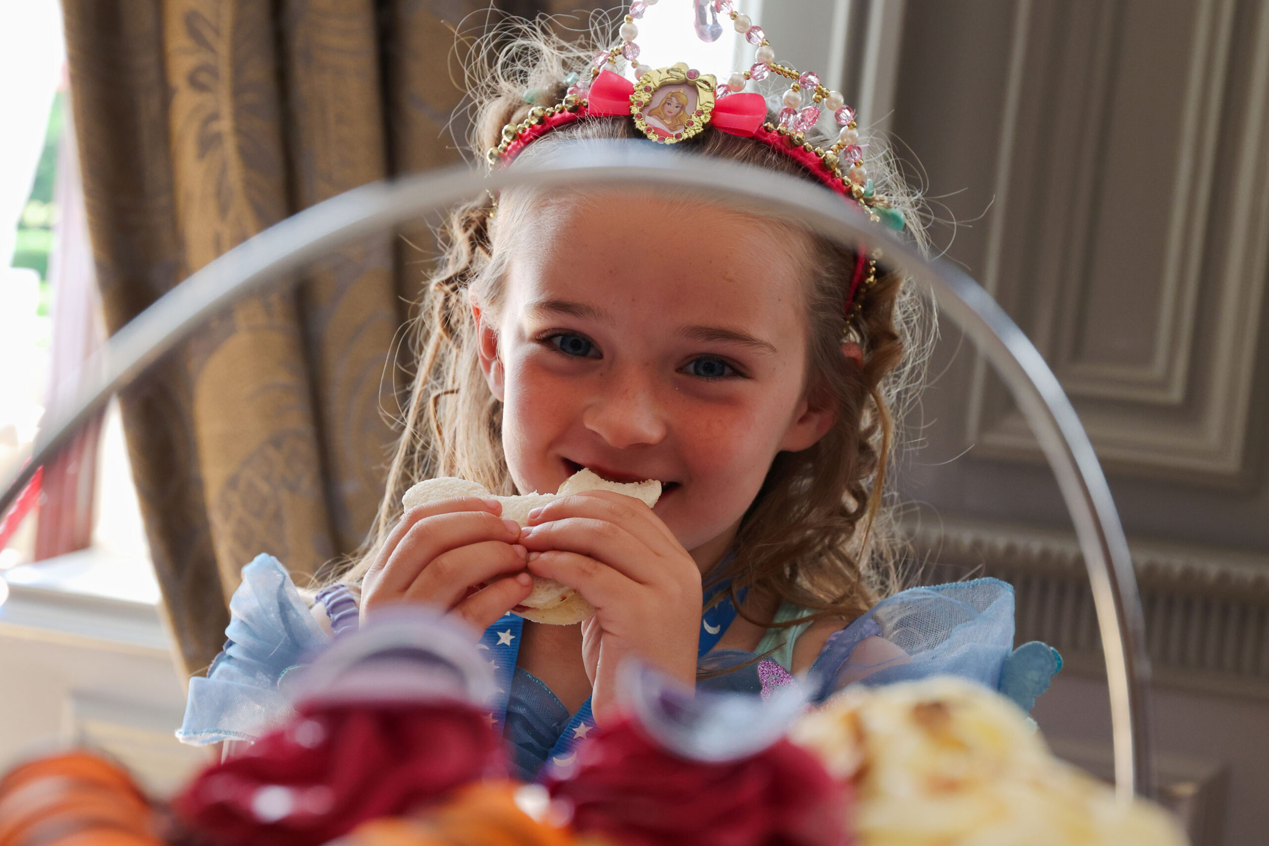 Seriously ill children and their families treated to a VIP Princess tea party fit for royalty thanks to Disney and Rays of Sunshine