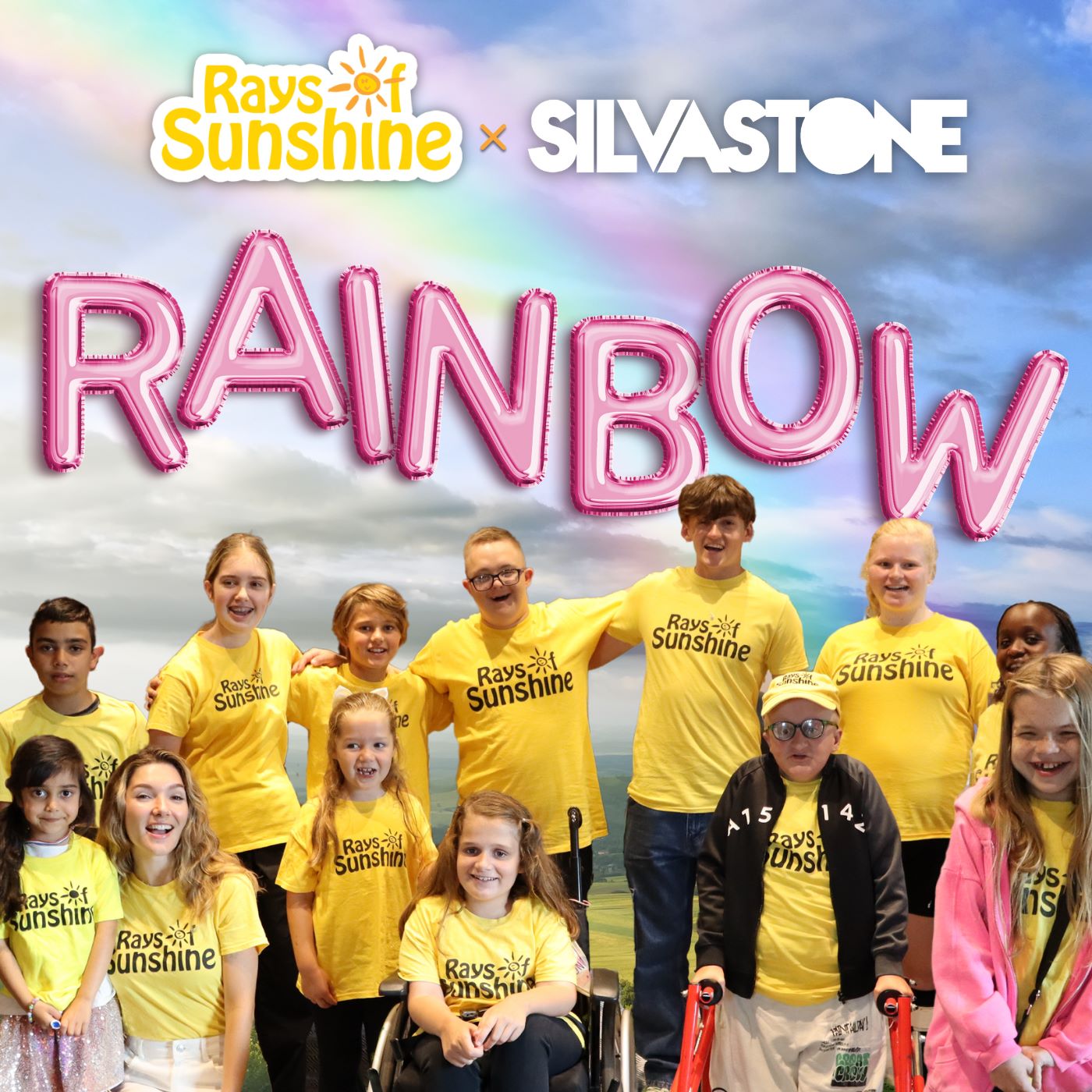 Rays of Sunshine’s Sunshine Choir launches charity single “Rainbow” with Silvastone