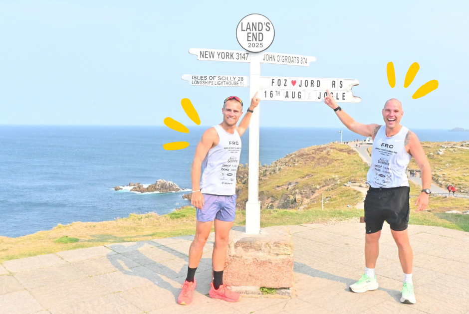 Best friends Nick and Jordan run length of the UK and raise £10K to grant more magical wishes to seriously ill children