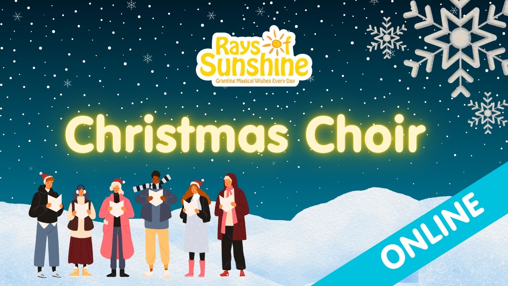 Poster for Christmas Choir Wish Community Events