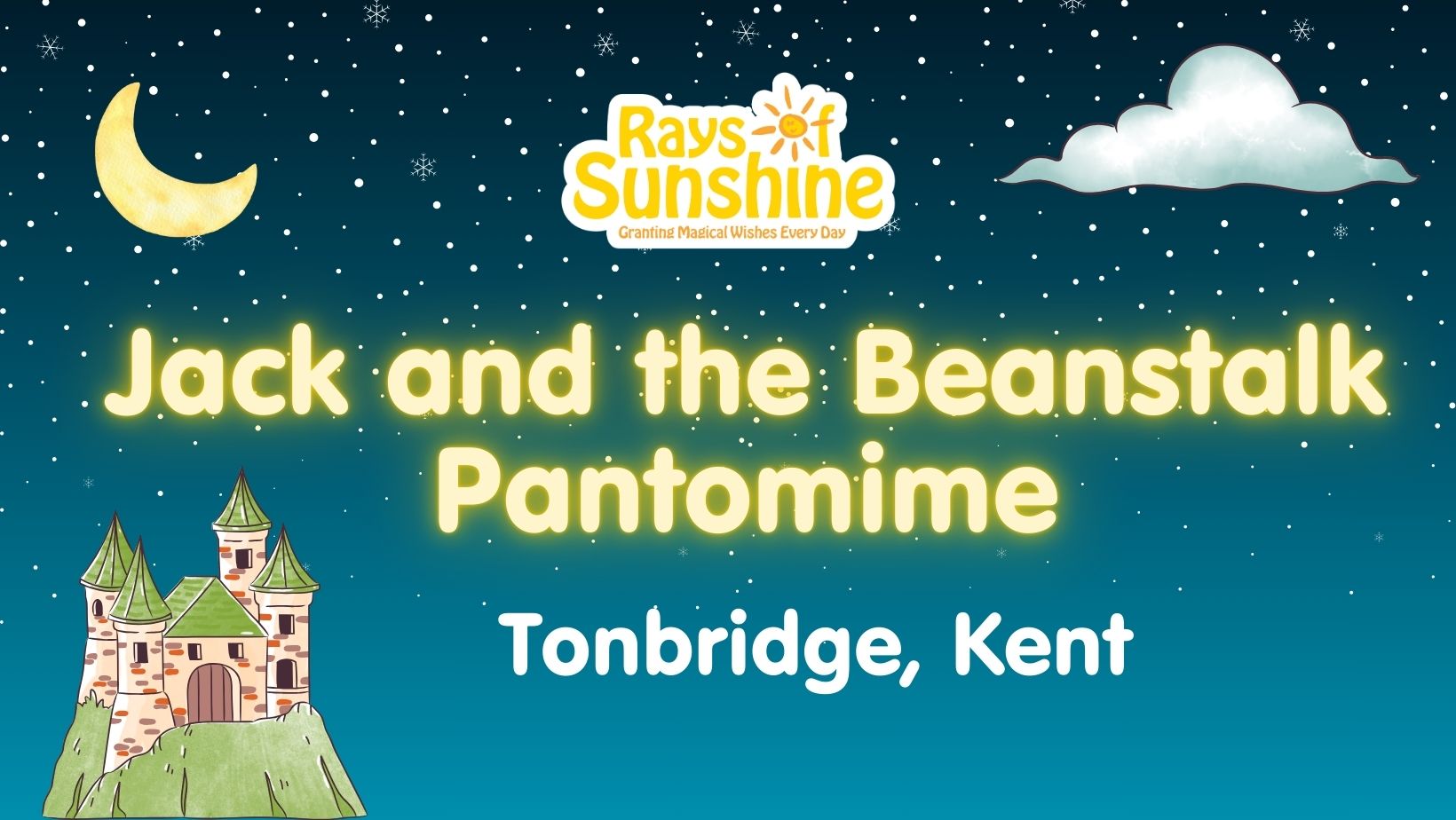 Poster for Jack and the Beanstalk Pantomime Event