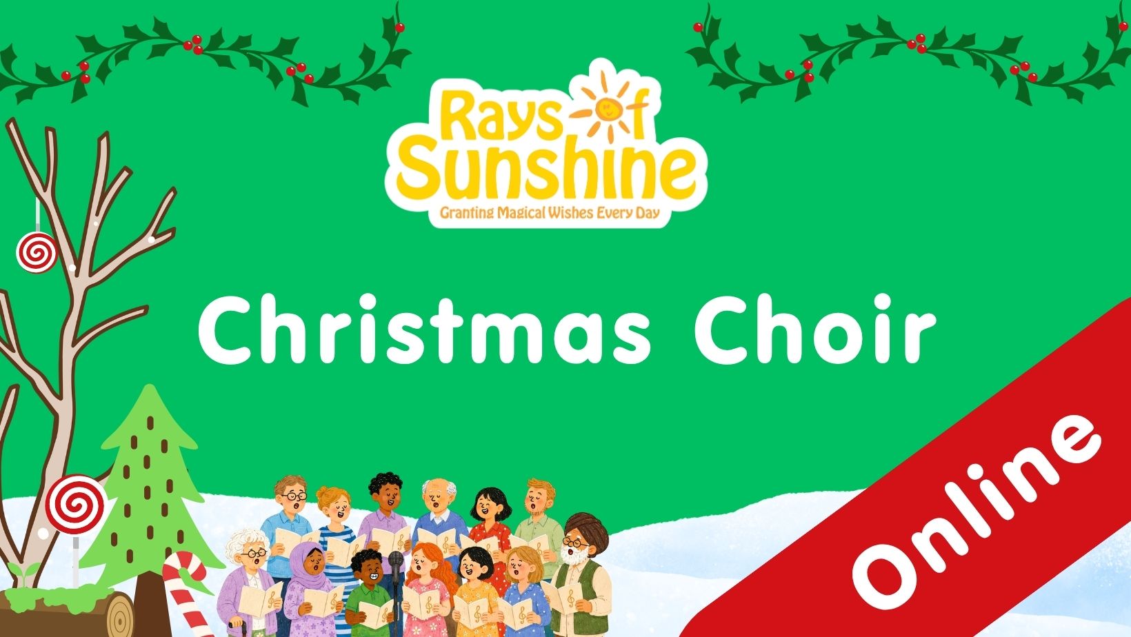 Event poster reading 'Christmas Choir'